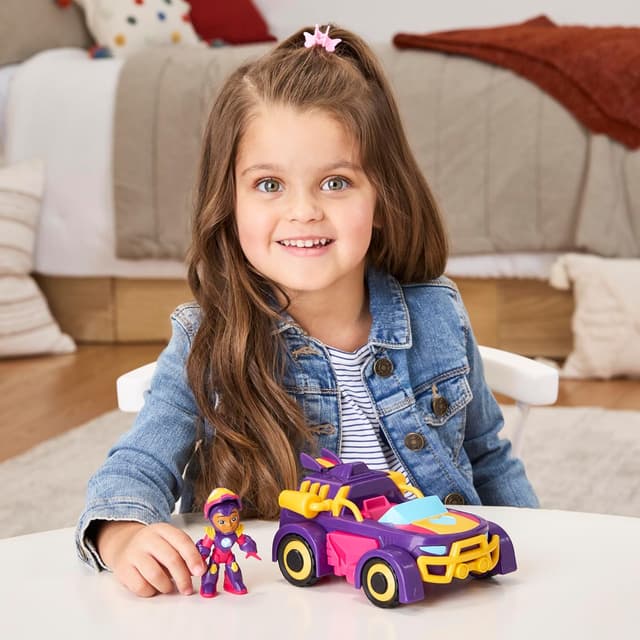 Thumbnail 6 de Marvel Ironheart 2-in-1 Mech Suit & Vehicle Action Figure Set (Ironheart Mech-to-Vehicle Transforming Toy) — Ages 3+