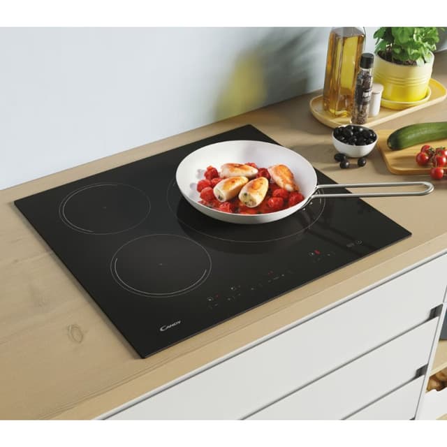 Detalle de Candy CIDD633C placa inducción 60 cm