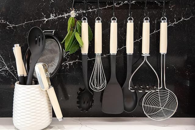 Thumbnail 4 de KitchenAid Espumadera colador de araña beige 🍴