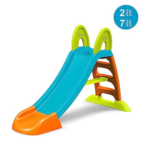 Thumbnail 6 de FEBER Tobogán Slide Plus con Agua (FEL08000), exterior con hueco para manguera y escaleras antideslizantes