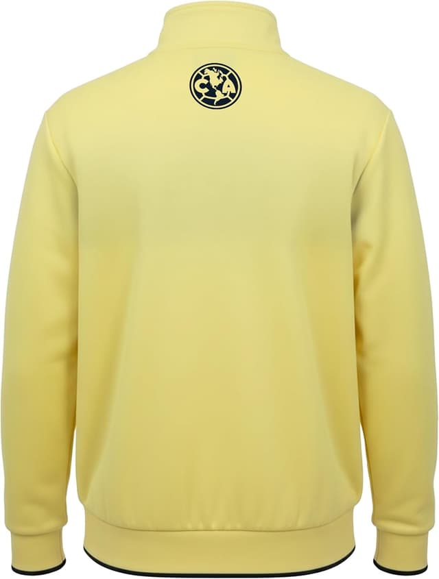 Detalle de Icon Sports Officially Licensed Club América Track Jacket for Kids (Unisex) — Polyester Zip-Up