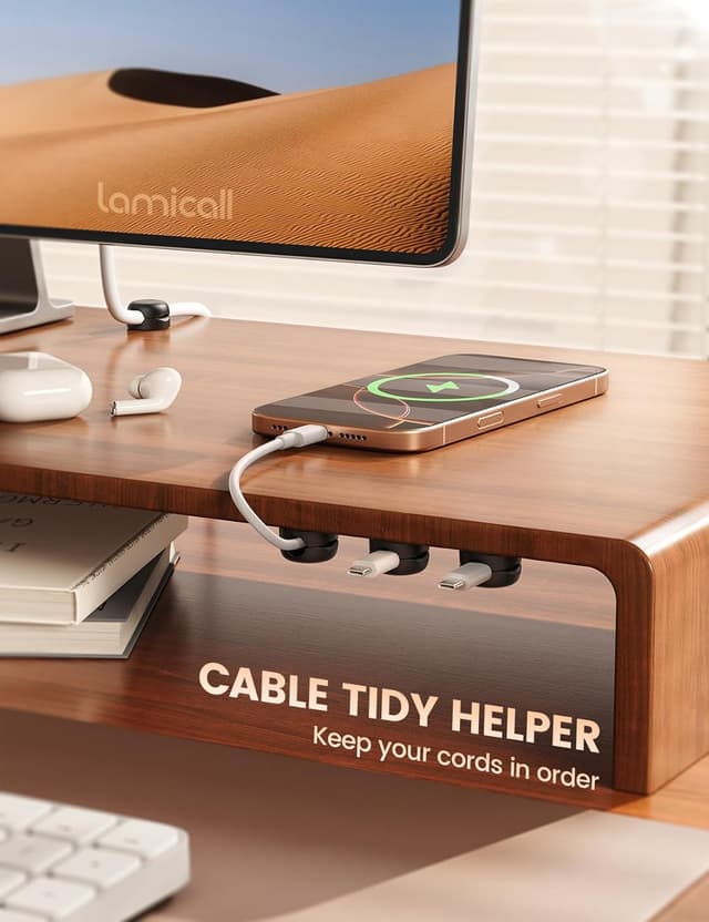 Detalle 2 de Lamicall Spring Cable Holder Clips 8mm