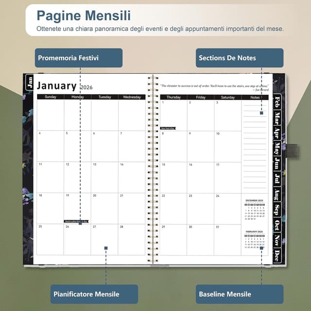 Detalle de Gumiho Agenda Settimanale 2026 A5 🗓