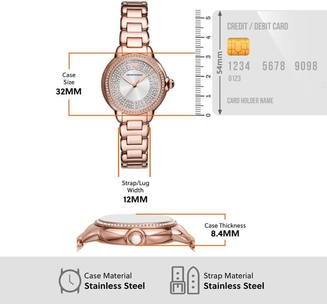 Thumbnail 6 de Emporio Armani 32 mm Damenuhr