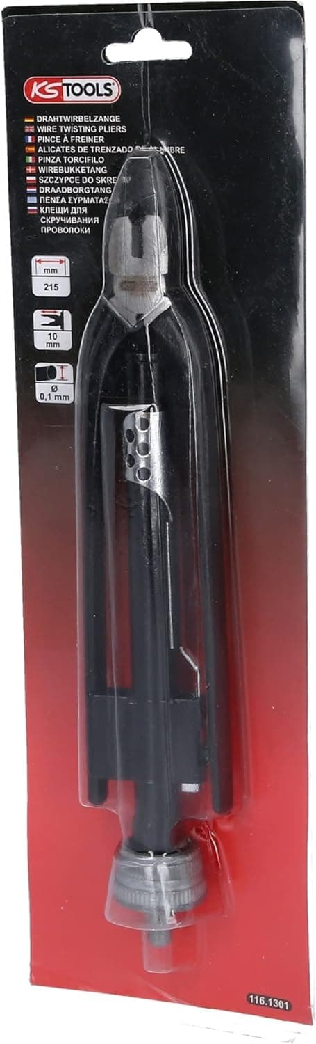 Detalle de KS Tools 116.1301 pince à freiner de 215 mm, avec dentage