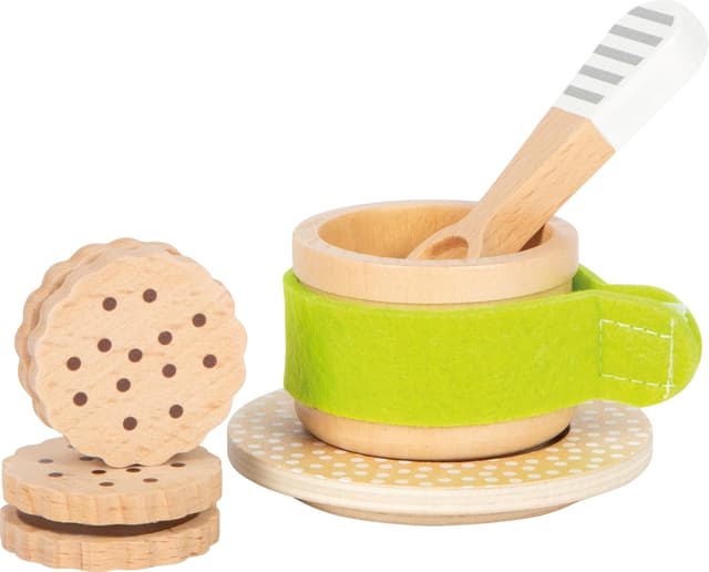 Thumbnail 6 de Jeu café et thé en bois small foot 15 pièces