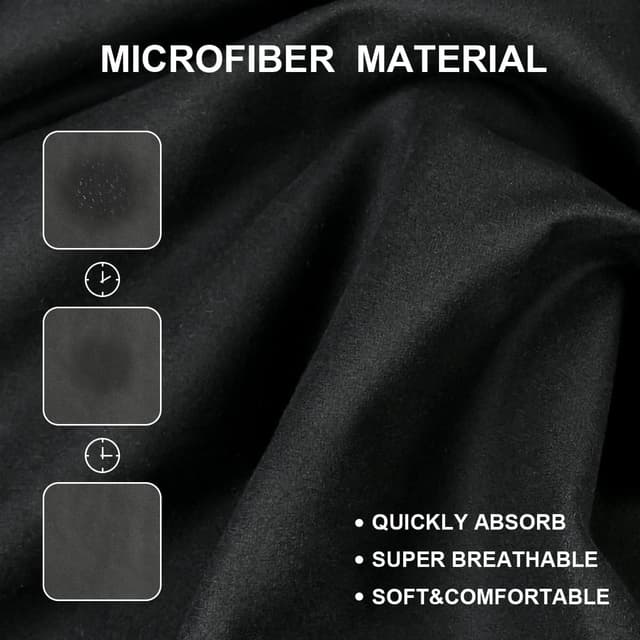 Detalle de flintronic Poncho Surf 110x80 cm microfibra