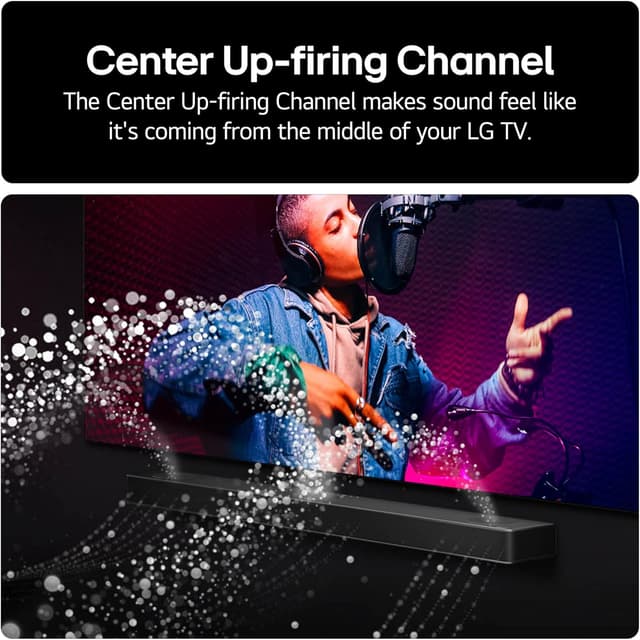 Detalle 2 de LG Home Cinema Soundbar US80TR with Dolby Atmos and included rear speakers