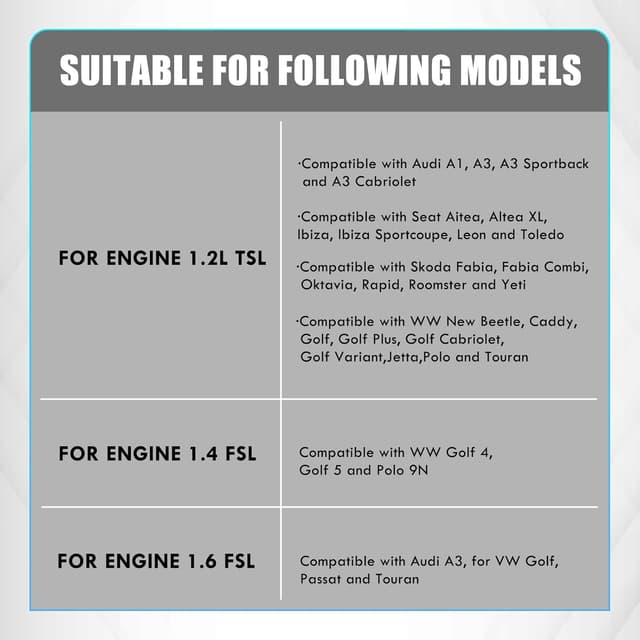 Thumbnail 5 de CCLIFE Outil réglage chaîne 1.6 TSI FSI
