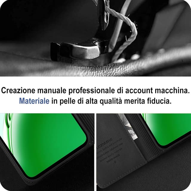 Detalle de Giyer Cover OPPO Reno12 FS 5G, 6,6 pollici