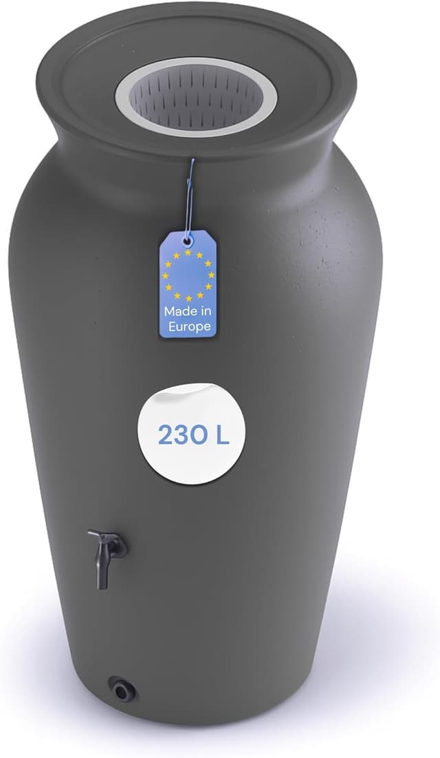 Detalle de YourCasa Regentonne 230 Liter Regenwassertank