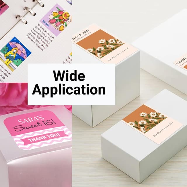 Thumbnail 5 de akaca Etichette 95 x 56 mm 300 pezzi