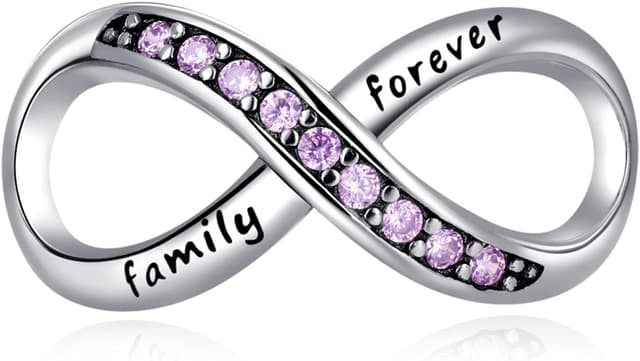 Detalle de Rimgoris charm in argento 925 per bracciali e collane con cuore/lock&key “I love you”