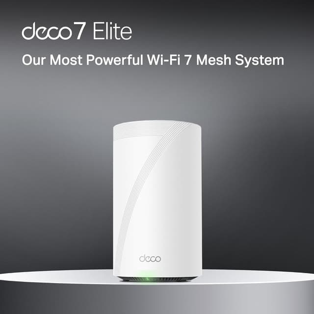 Detalle 2 de TP-Link Deco 7 Elite BE95 WiFi 7 33Gbps Mesh System