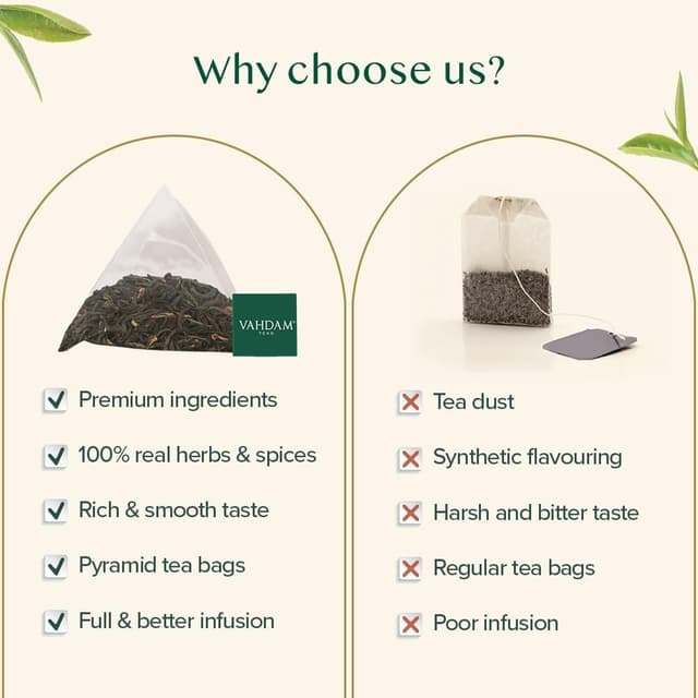 Thumbnail 5 de VAHDAM Assam Exotic Té Negro 🌱 Bolsitas y Hojas Puro en India