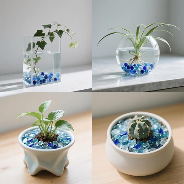 Detalle de Glasperlen 940 g für Aquariumdeko