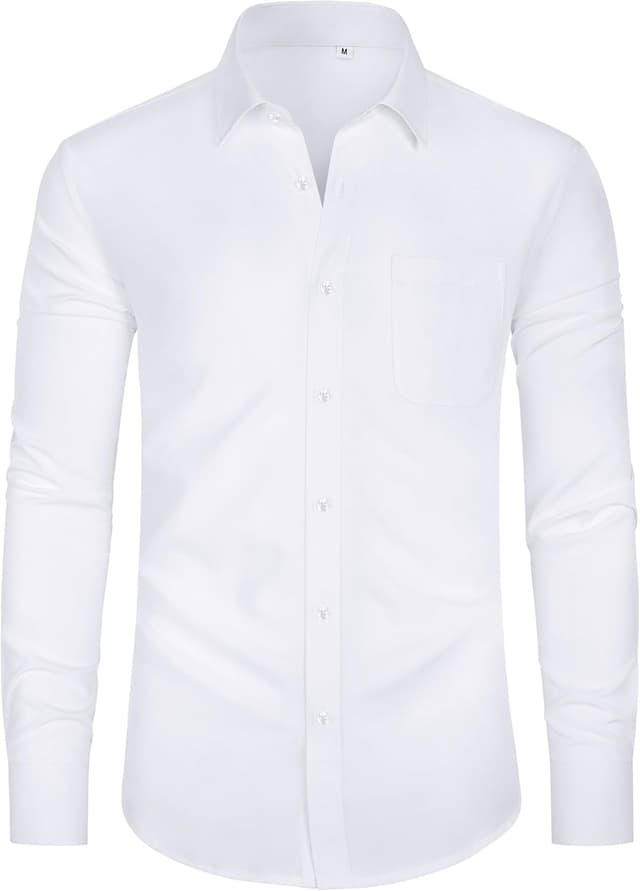 Detalle de J.VER Hemd Herren Regular Fit Knitterfrei