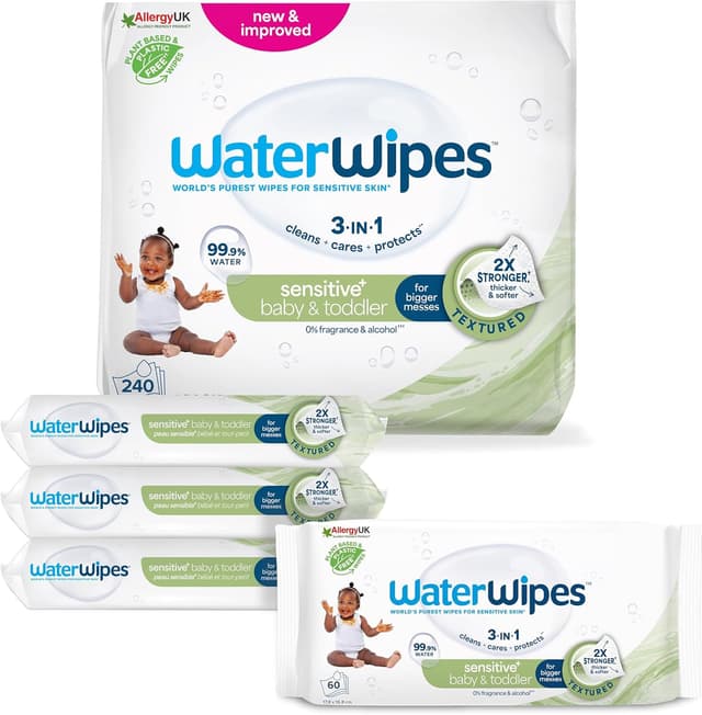Imagen de WaterWipes Sensitive+ salviettine 240 pezzi en OfertitasTOP