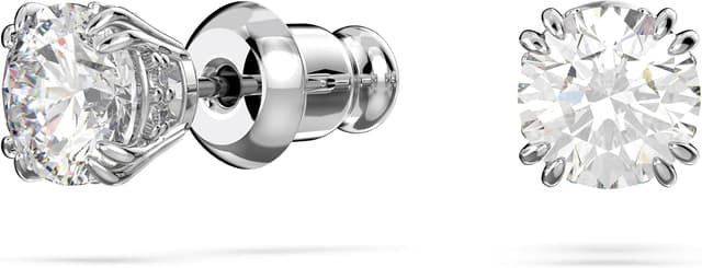 Thumbnail 5 de Swarovski Stilla Set Weiß Rhodiniert Halskette Ohrringe