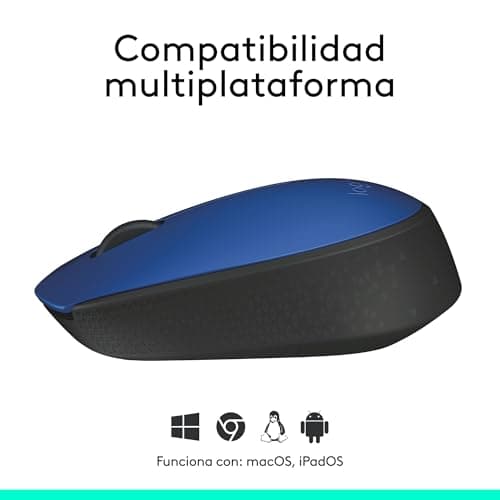 Thumbnail 5 de Logitech M171 Ratón inalámbrico 2,4 GHz — azul 🖱
