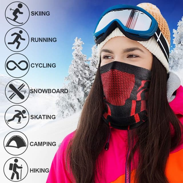 Thumbnail 6 de WTACTFUL Winter Neck Warmer Gaiter for Skiing