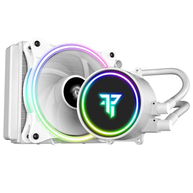 Detalle de Tempest Liquid Cooler 120 RGB Kit refrigeración líquida 120 mm blanco