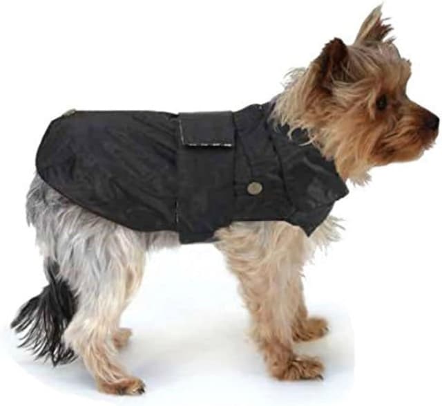 Detalle de Croci Montreal wasserdichter Hundemantel Wintermantel mit Leinenloch, Größe 45 cm, braun