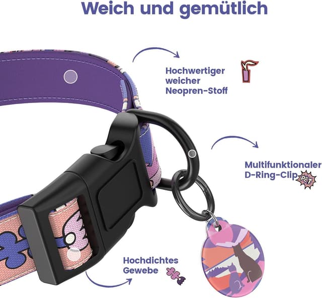 Thumbnail 1 de Sonnenuntergangs Stil Hundeleine Set