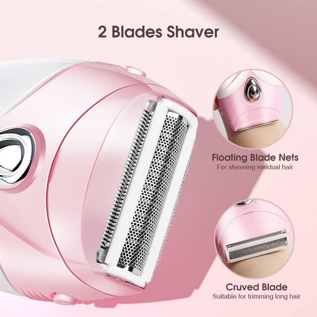 Detalle 2 de TOUCHBeauty Lady Shavers Electric Razor