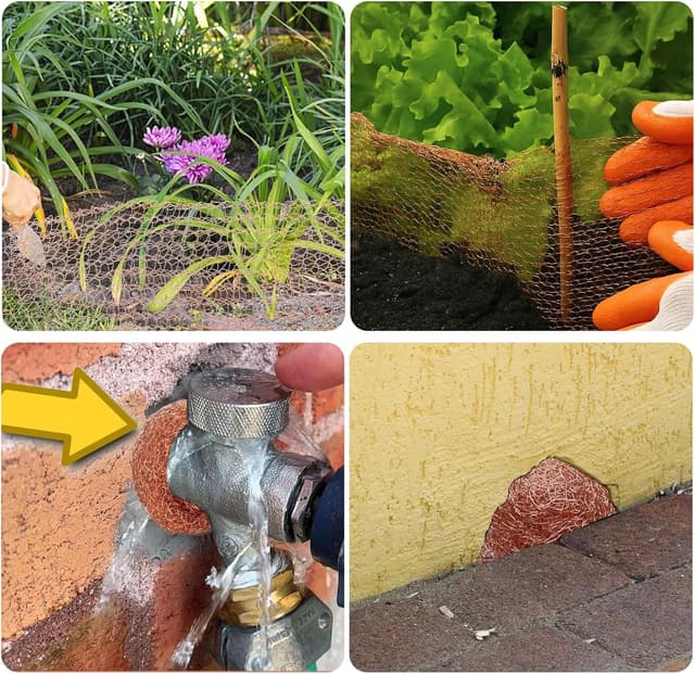 Detalle 1 de QINGYIWL Kupfernetz 12,7 cm x 6 m