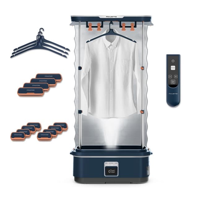 Detalle de Rowenta Care for you First robot planchado 3 prendas