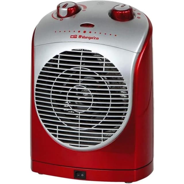 Detalle de Orbegozo FH 5026 Calefactor 2200 W rojo/plata