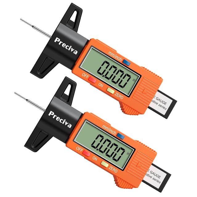 Imagen de Preciva Tyre Tread Depth Gauge 2-pack en OfertitasTOP