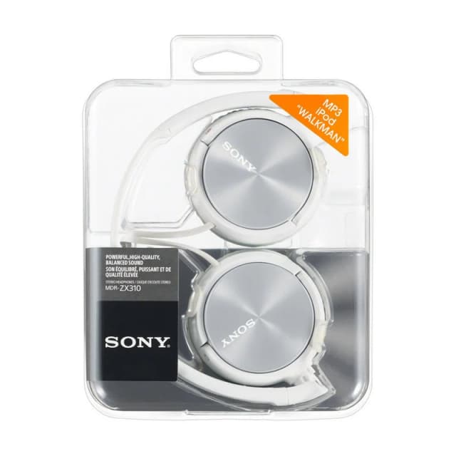 Detalle 1 de Sony MDR‑ZX310AP Auriculares Blancos