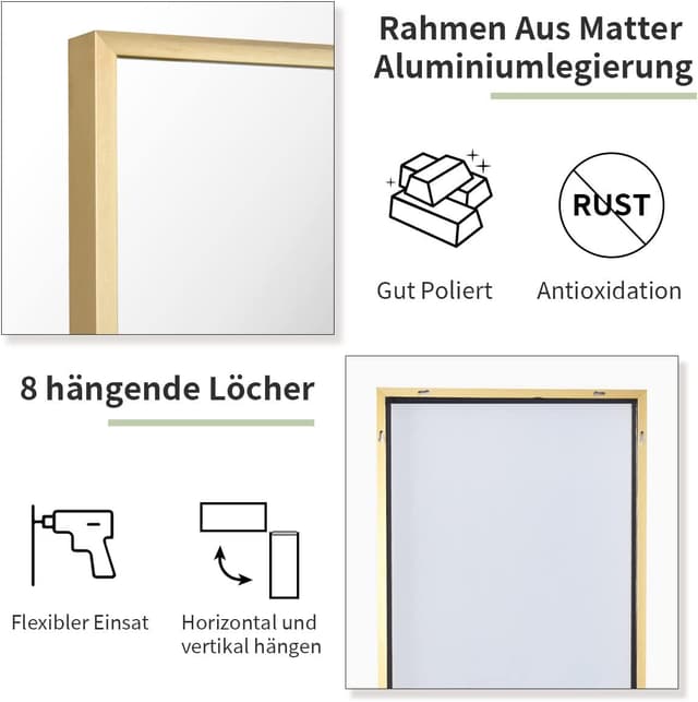 Thumbnail 3 de Koonmi 140 × 40 cm Standspiegel 🪞