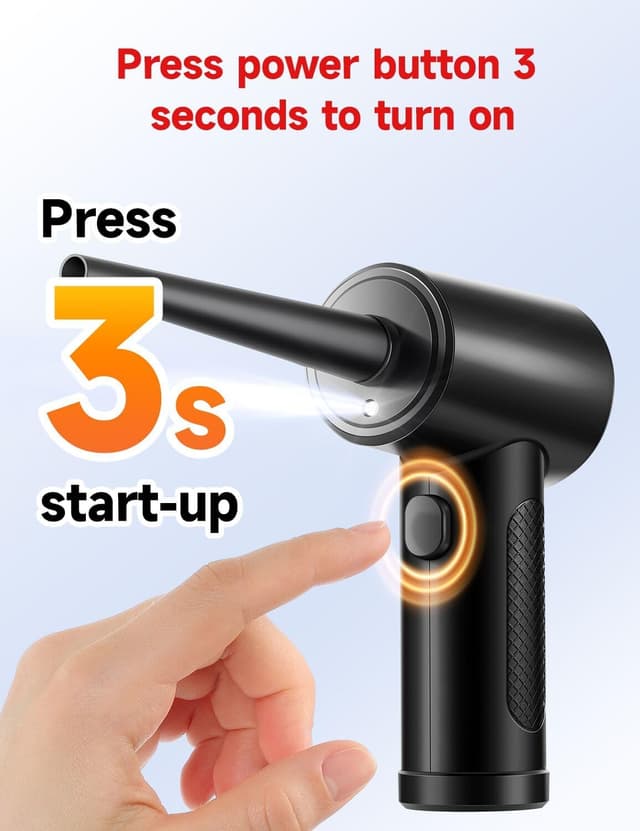 Thumbnail 6 de Fulljion 6000mAh Electric Air Duster with LED