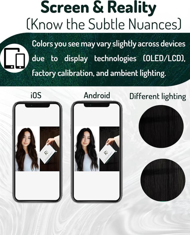 Thumbnail 6 de RUNATURE Extension Capelli Veri Tessitura Biondo 35 cm, Colore 800 Bianco Biondo (100 g)