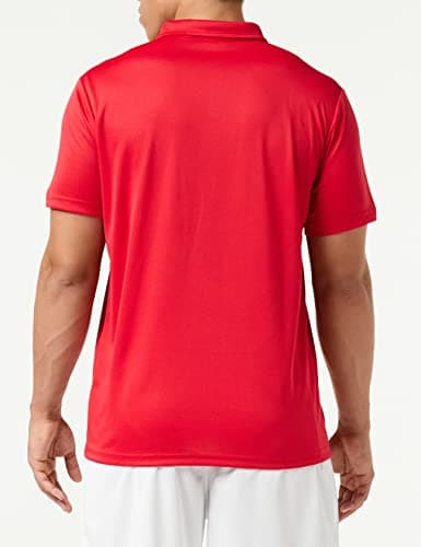 Detalle 2 de Joma Polo hobby rojo de hombre con cuello tipo polo y secado rápido