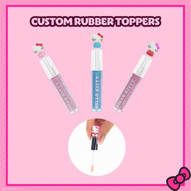 Detalle 2 de Townley Girl Hello Kitty Nail Polish and Lip Gloss Kids Makeup Set (Age 3+)