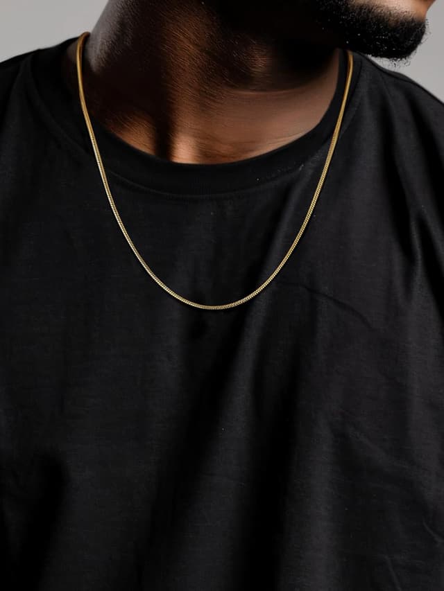 Detalle de FOCALOOK Edelstahl Schlangenkette 2mm