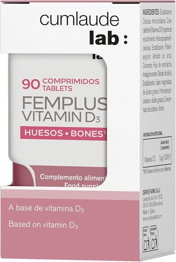 Detalle 2 de Cumlaude Lab FemPlus B-Complex 90 comprimidos 💊