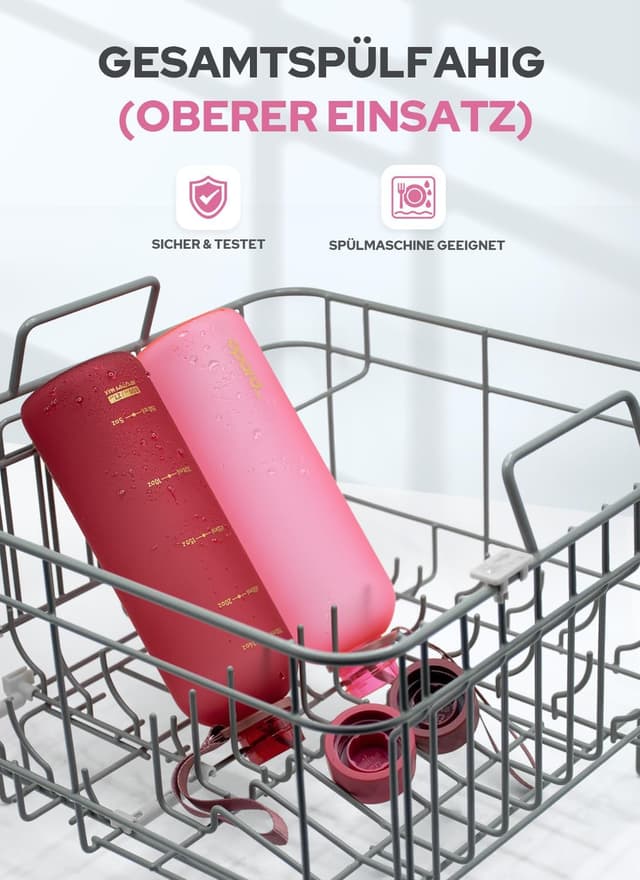 Thumbnail 1 de Opard Slim Trinkflasche 800 ml mit Sprudel