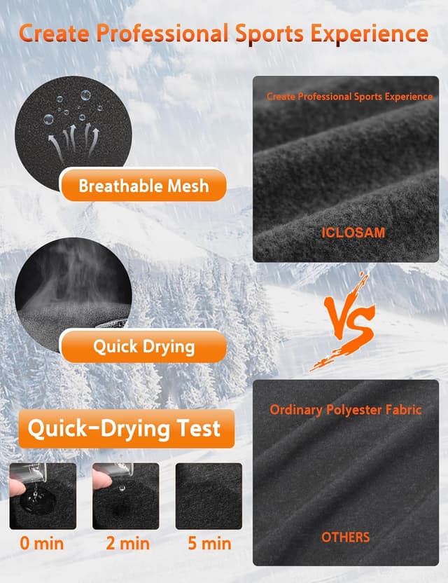 Detalle 2 de Terecey Intimo Termico Donna (maglia manica lunga + leggings): completo invernale traspirante