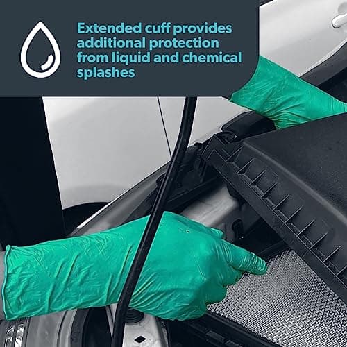 Thumbnail 4 de UNIGLOVES PRO.TECT - Guantes desechables nitrilo HD+ verdes 🧤