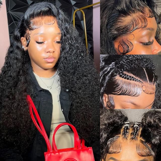 Thumbnail 6 de Simeider 30 Inch Deep Wave Wig 200 Density