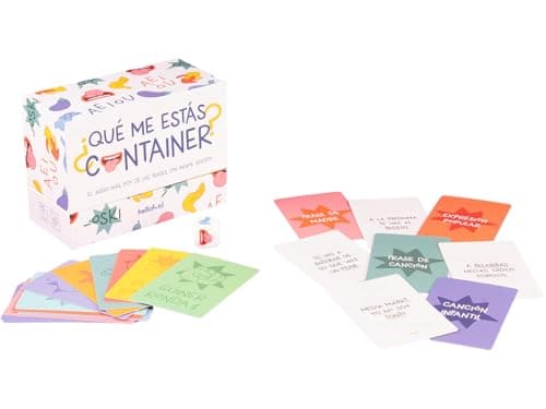 Detalle 2 de Hellofun! HelloFun Juego de mesa Qué me estás Container