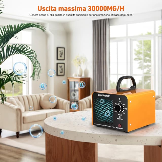 Thumbnail 2 de Generatore di Ozono 30000 mg/h Portatile