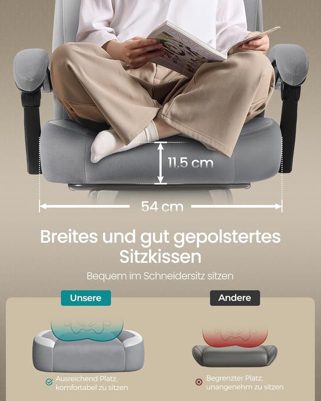 Thumbnail 4 de SONGMICS Gaming-Stuhl OBG077G02