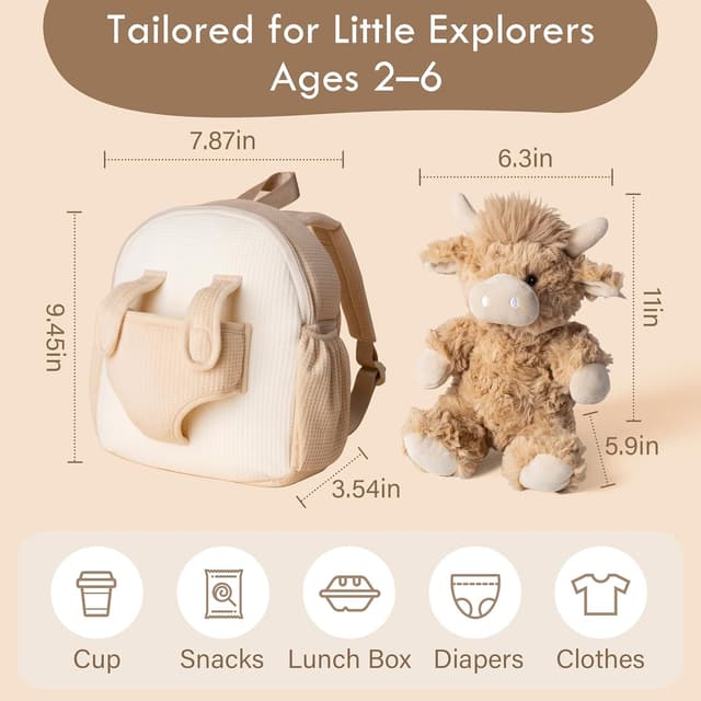 Thumbnail 4 de Moonkie Kindergartenrucksack 10 Zoll