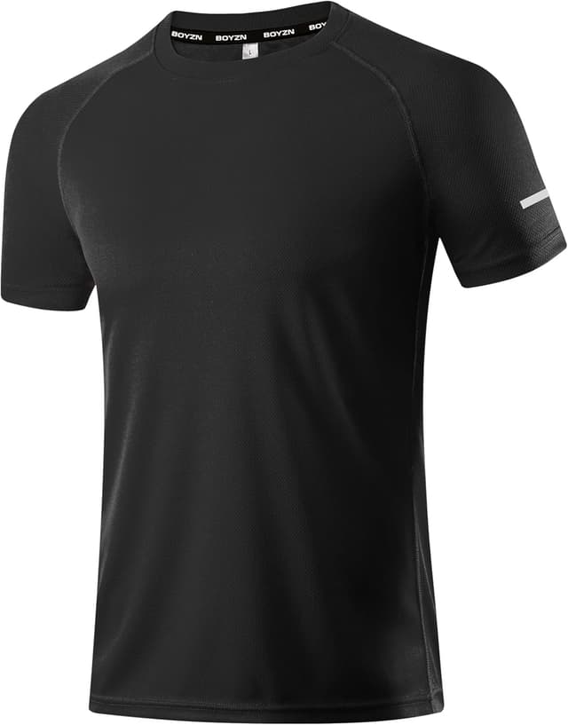 Detalle de Boyzn 1, 3, 5 or 7 Pack Men’s Dry Fit Workout & Running T-Shirts (Short Sleeve)
